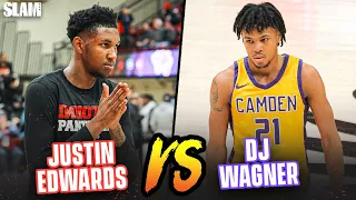 DJ Wagner vs Justin Edwards Was CRAZY! 👀🚨 Future Kentucky Teammates Battle | Camden vs Imhotep 🔥