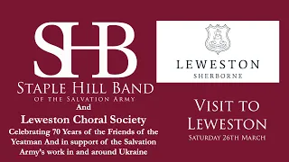 Staple Hill Band's Visit to Leweston - Saturday 26th March 2022