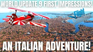 WORLD UPDATE 9: ITALY AND MALTA RELEASED! 2022 ► EVERYTHING NEW! ► MICROSOFT FLIGHT SIMULATOR!