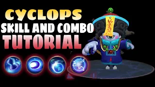 HOW TO USE CYCLOPS SKILL AND COMBO TUTORIAL - Tangsno Gaming
