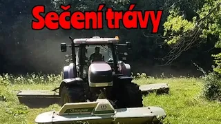 Sečení trávy Case puma 185 cvx/Case puma 230 cvx @kaktusagrovideos