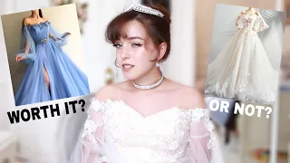 Trying On Expensive Princess Ballgowns | Did I Waste My Money?