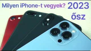 Milyen iPhone-t vegyek 2023 őszén?