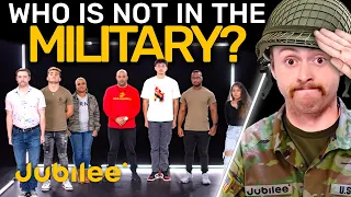 6 Military Personnel vs 1 Fake | Odd One Out