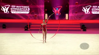 AVERINA Dina (RGF) - 2021 Rhythmic Worlds, Kitakyushu (JPN) - Qualifications Ribbon