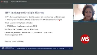 "Impfen & MS" - Webinar mit Univ. Prof. Dr. Barbara Kornek vom 29. September 2020