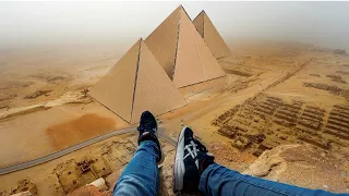 Great Pyramid of Giza Cartboard DIY HOW TO MAKE CARDBOARD PYRAMID