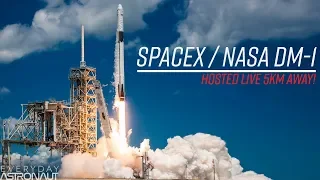 Watch SpaceX launch their first Crew Dragon Capsule from just 5km away! (LIVE at KSC)