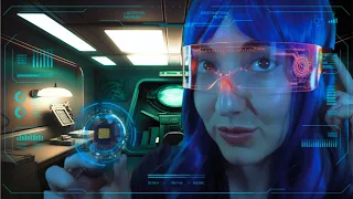 ASMR Cyberpunk Android Repair 🛠🤖 Fixing You (Tech Visuals) Sci-Fi Roleplay