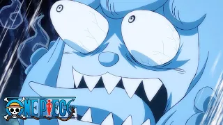 Brook and Robin vs Oniwabanshu | One Piece