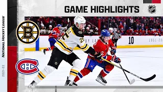 Bruins @ Canadiens 4/24 l NHL Highlights 2022