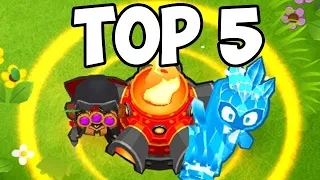 The Top 5 Strats in BTD6