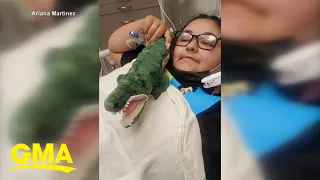 Teen details crocodile attack at Mexico beach resort | GMA