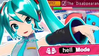 playing the worst mode on Project Diva makes me wanna cry