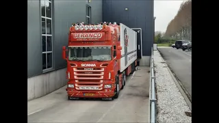 Geranco Transport - 2x Scania R500 V8 OPEN PIPE SOUND