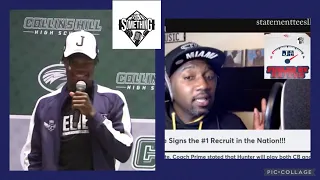 Reactions to Travis Hunter, the NUMBER 1 RECRUIT, Signing with Jackson State: from PIOS Ep. 85