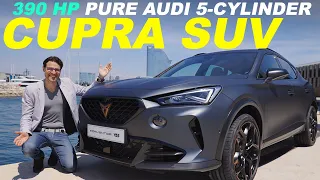 390 hp Cupra Formentor VZ5 gets Audi RS3 5-cylinder and an own yacht! REVIEW