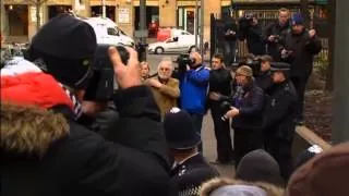 Dave Lee Travis arrives at court