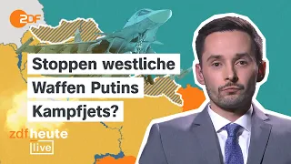 Luftschläge in Russland: Militäranalyst zum Nutzen der westlichen Zielfreigabe | ZDFheute live