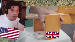 American Reacts How Traditional Red Leicester Cheese Is Made In the UK | Regional Eats