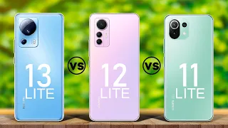 Xiaomi 13 Lite vs Xiaomi 12 Lite vs Xiaomi Mi 11 Lite | Specs Comparisons