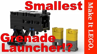 LEGO gun Smallest GrenadeLauncher