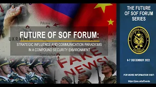JSOU SOF Q1 Forum 2023 - Ukraine; Communicating Resistance, Resilience, and Deterrence