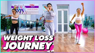 [Decrease 12kg] 60 Days Weight Loss Journey at Home for Obese People | Eva Fitness