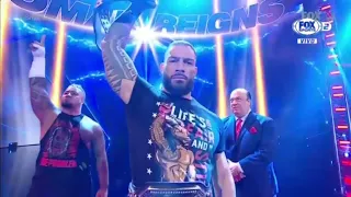 Entrada Roman Reigns "El Jefe Tribal" Campeón Universal y WWE -WWE Smackdown 19/05/2023 (En Español)