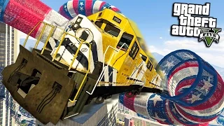 ГТА 5 МОДЫ ПОЕЗД ПРОТИВ РАМПЫ! #39 ОБЗОР МОДА В GTA 5! ЭКСПЕРИМЕНТЫ В ГТА! ВИДЕО ИГРЫ ГТА 5 С МОДАМИ