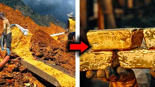 How 99% Pure GOLD Bars are Made