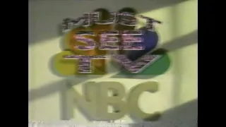 Must See TV on NBC Thursday Night Commercial from 1995