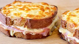 Croque monsieur sandwich - Easy and rich recipe