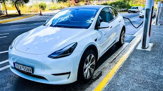 Η ζωή με ένα Tesla Model Y: Το ταξίδι !