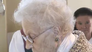 Magda Olivero canta nella Chiesa di Solda a 96 anni - Magda Olivero sings in Solda at 96