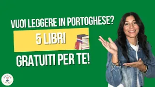 5 LIBRI DA INIZIARE A LEGGERE IN PORTOGHESE #portoghesebrasiliano #portogheseperitaliani