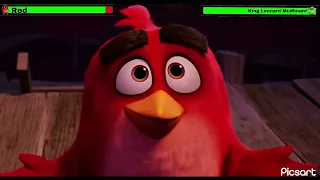 the angry birds movie (2016) final battle with healthbars (@casey alhambra's birthday special)