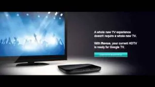 Welcome to Google TV Smart TV powered by Logitech Revue
