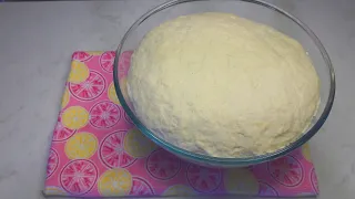 Быстрое дрожжевое тесто в пакете "Утопленник" // Рецепт постного теста/Quick yeast dough