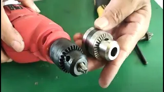 HOW TO REPLACE ELECTRIC DRILL CHUCK