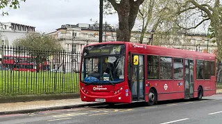 Full Route Visual. London Bus Route P4: Brixton Station - Lewisham Station. Bus: 36343 (LX09ADU)