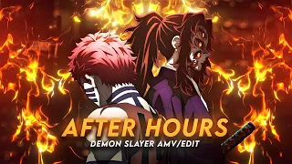 After Hours I Akaza & Kokushibo Demon Slayer [AMV/Edit] Quick Edit !