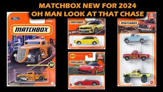 MATCHBOX NEW 2024 LONG CARD SHORT CARD 3 PACKS AND OH MAN LOOK AT THAT CHASE!