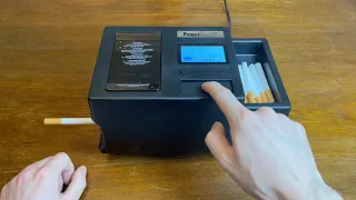 Powermatic 3+ elektrische Zigarettenstopfmaschine Unboxing & Test