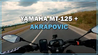 Short Ride (Sound) - Yamaha MT-125 2020 + Akrapovic