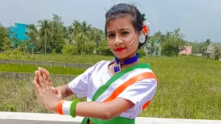 Independence day dance cover by Tiyasa::Teri mitti|please like comment share::