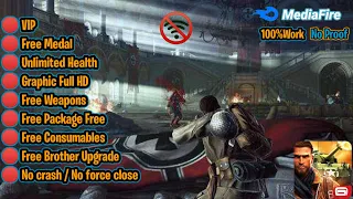 Brother in arms 3 Mod APK VIP, Free Medal, Unlimited Health Full HD