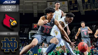 Louisville vs. Notre Dame Condensed Game | ACC Men's Basketball 2019-20
