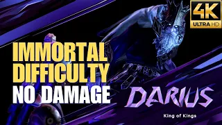 King Darius Boss Fight - Prince of Persia: The Lost Crown - Immortal Difficulty No Damage PS5 4k