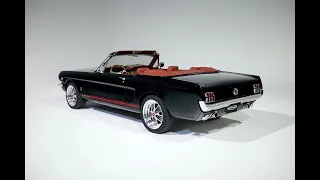 Revology Car Review | 1965 Mustang GT Convertible in Porsche Jet Black Metallic